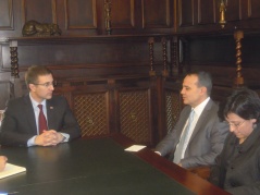 13.decembar 2012. Predsednik Narodne skupštine i ambasador Turske u Srbiji